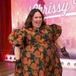 Chrissy Metz's floral print mini dress on Sherri