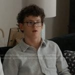 Christopher’s grey button down shirt on 9-1-1