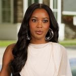 Ciara’s white confessional dress on Summer House