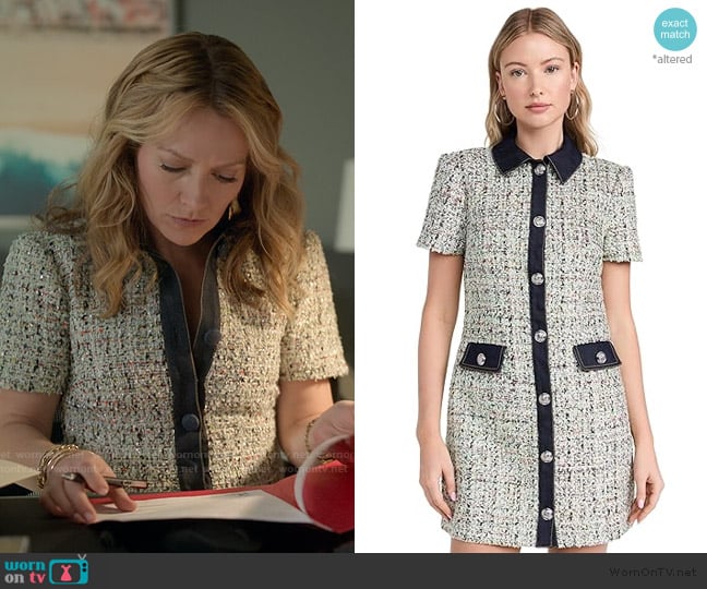 Lorna’s tweed Dress on The Lincoln Lawyer