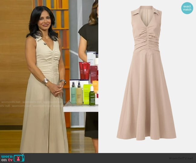 Cinq a Sept Kilda Dress worn by Dr. Tara Narula on Good Morning America