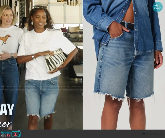 Citizens of Humanity Ayla Short worn by Ciara Miller on Summer House