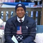 Craig’s navy American flag sweater on Today