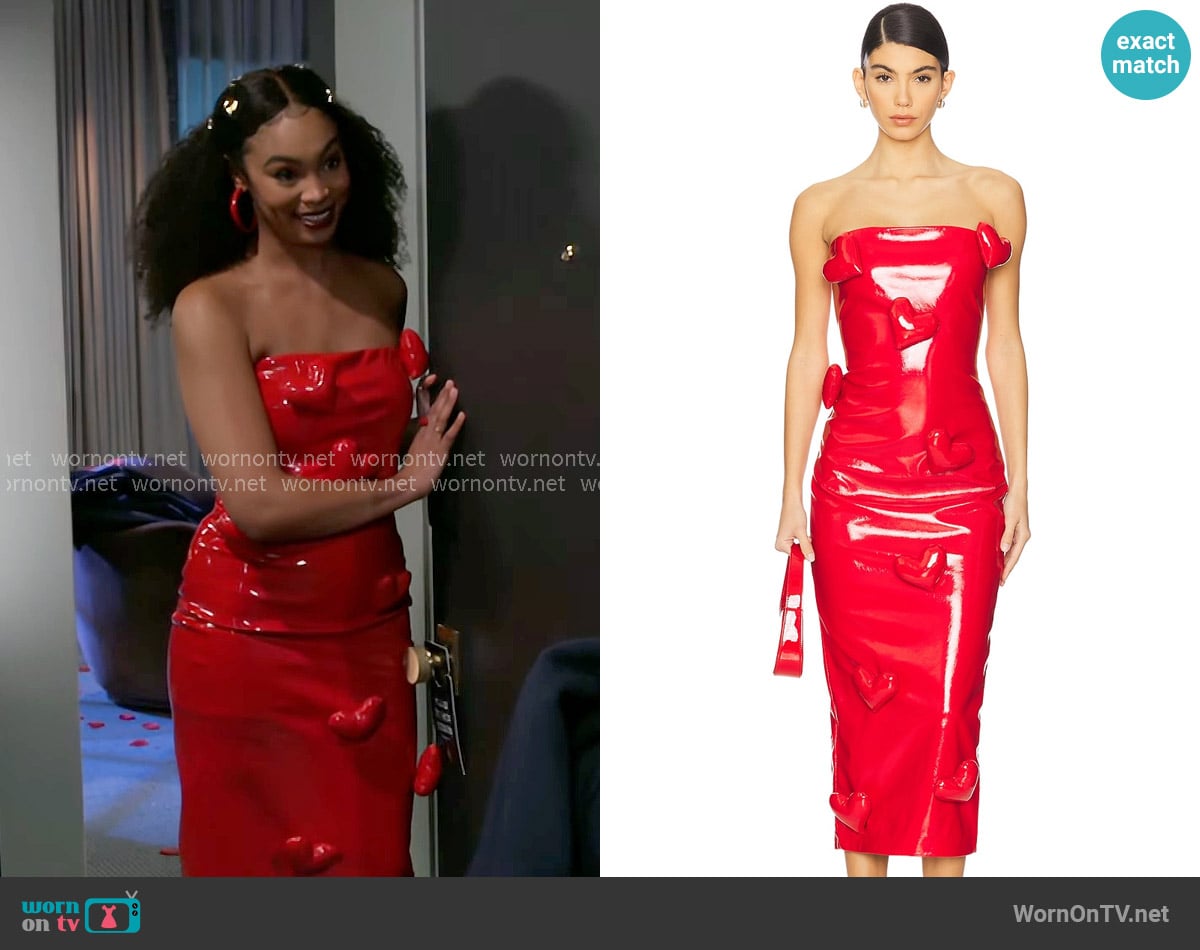 CultNaked Love Killa Dress worn by Chelsea Hamilton (RhonniRose Mantilla) on Beyond the Gates