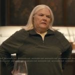 Dana’s green zip sweater on The Burbs