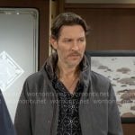 Daniel’s grey coat on The Young and the Restless