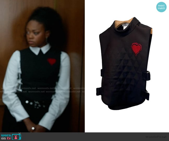 Dior Wool Vest worn by Izzy Letts (Jazz Raycole) on The Lincoln Lawyer