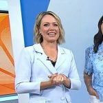 Dylan’s light blue blazer dress on Today
