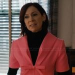 Elsbeth's pink bow tie dress on Elsbeth