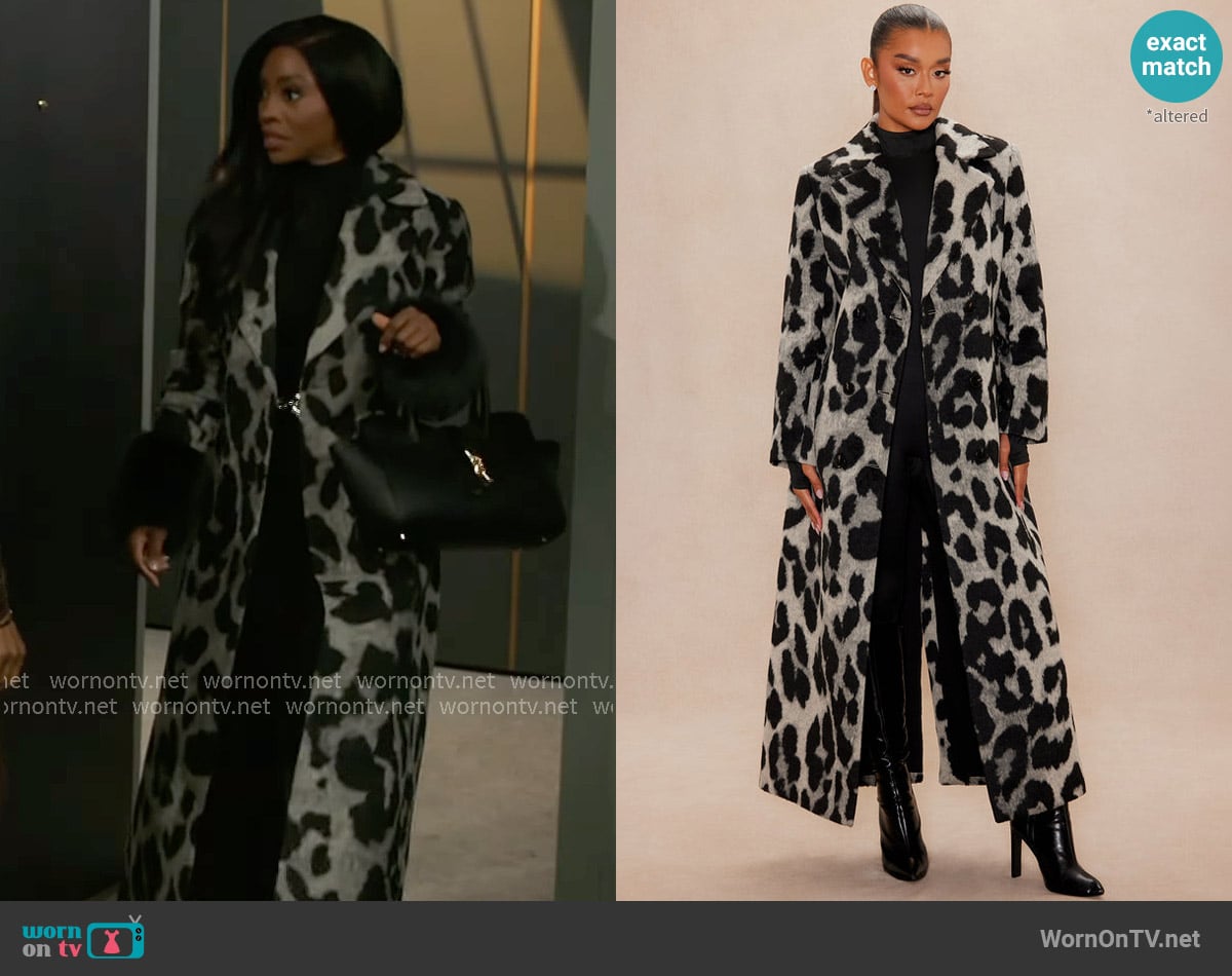 Fashion Nova Trista Belted Wool Coat