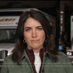 Liz’s green jacket on Today