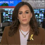 Hallie’s brown double breasted blazer on Today