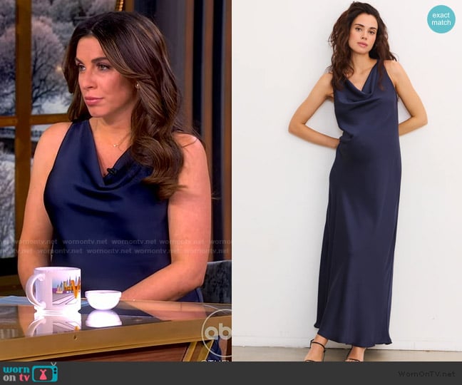 Hatch The Harlow Maxi Dress worn by Alyssa Farah Griffin on The View