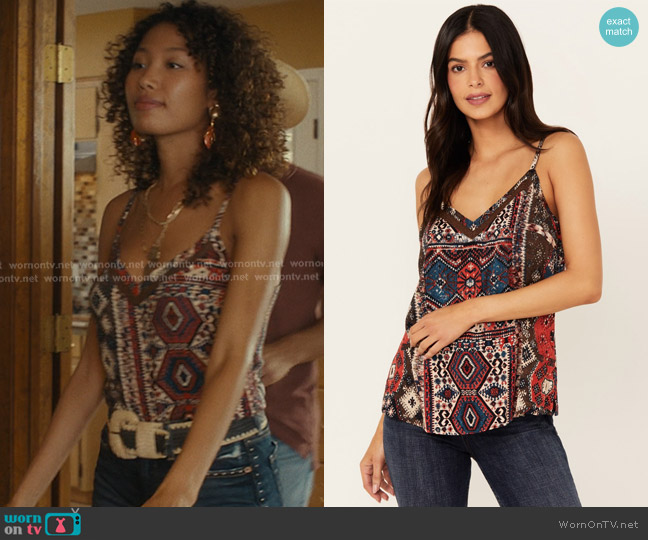 Idyllwind Tampa Lace Trim Cami