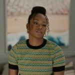 Izzy’s contrast knit top on The Lincoln Lawyer