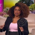Jennifer’s embellished rose jacket on The Jennifer Hudson Show