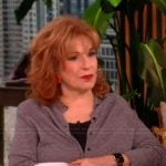 Joy’s striped cardigan on The View
