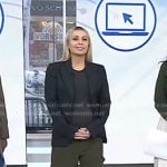 Evy Poumpouras’s green cargo pants on Today