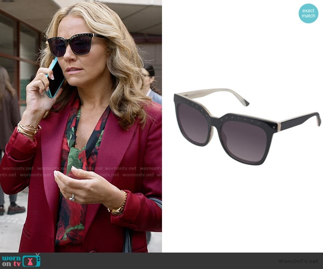 L.A.M.B. LA511 Sunglasses worn by Lorna Crane (Becki Newton) on The Lincoln Lawyer