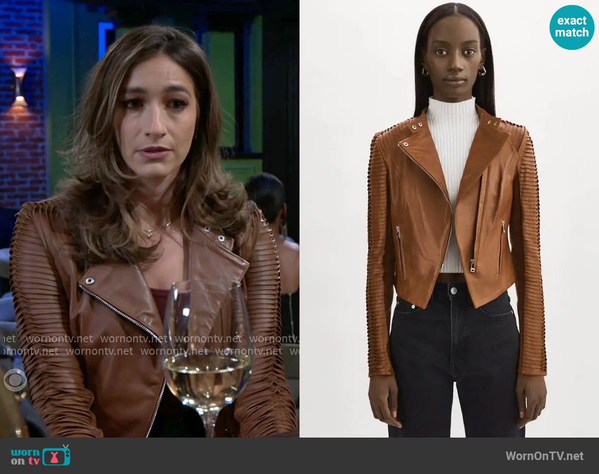 LaMarque Azra Jacket worn by Ashley Morgan (Jen Jacob) on Beyond the Gates