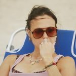 Levi’s tortoise sunglasses on Summer House