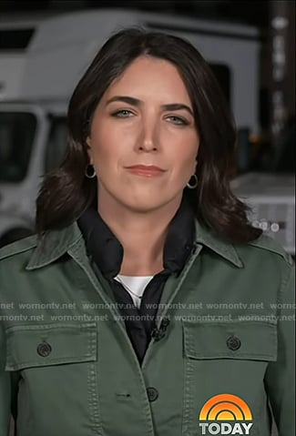 Liz’s green jacket on Today
