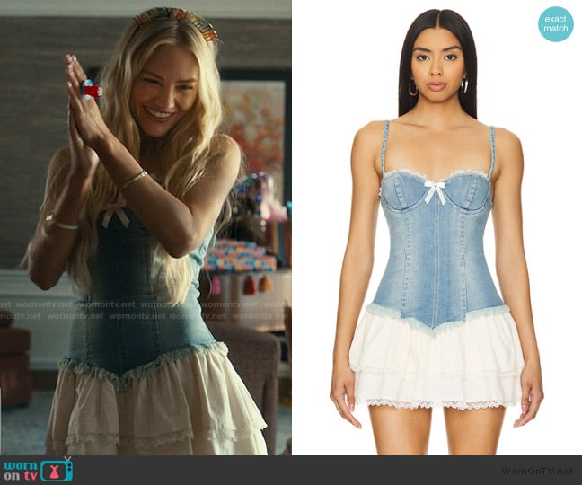 Loba Alba Mini Dress worn by Ainsley Norris (Michelle Randolph) on Landman