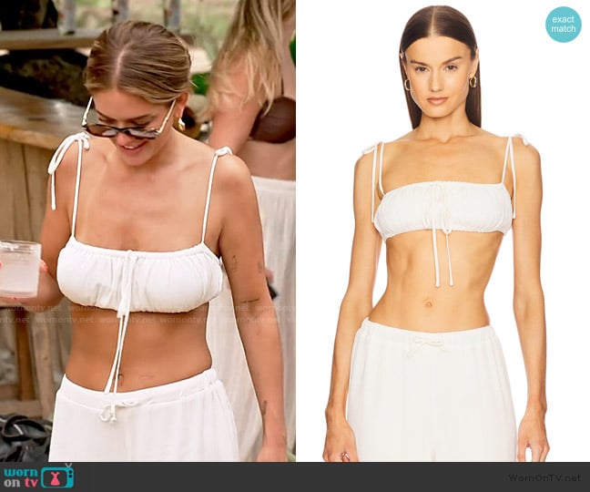 Loba Greta Top worn by Salley Carson on Southern Charm