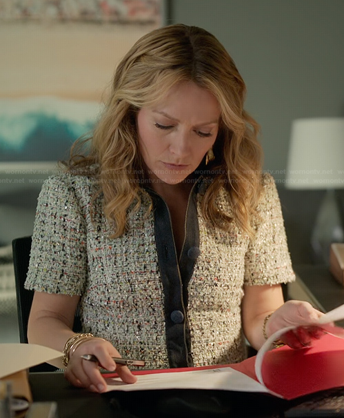 Lorna’s tweed Dress on The Lincoln Lawyer