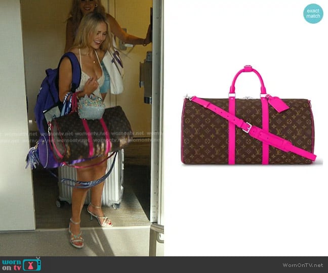Louis Vuitton Keepall Bandouliere Bag worn by Ainsley Norris (Michelle Randolph) on Landman