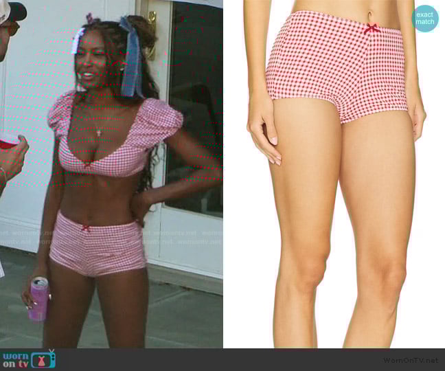 LPA Lilah Short worn by Ciara Miller on Summer House