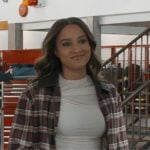 May's red plaid jacket and planeled jeans on 9-1-1