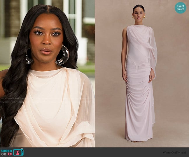 Meshki Amandine Dress worn by Ciara Miller on Summer House