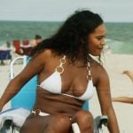 Mia’s white ring detail bikini set on Summer House