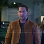 Mickey's brown jacket on The Lincoln Lawyer