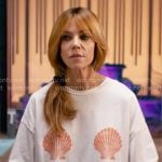 Morgan's seashell t-shirt on High Potential