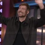 MrBeast’s brown plaid jacket on The Kelly Clarkson Show