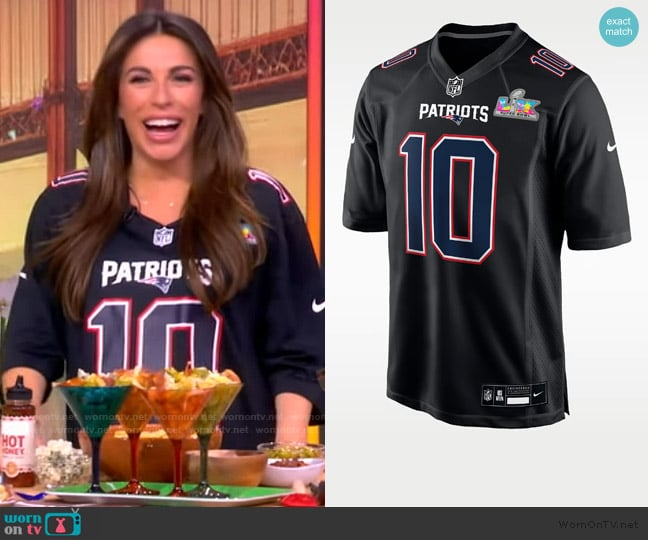 NIke Drake Maye New England Patriots Super Bowl LX worn by Alyssa Farah Griffin on The View