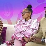 Nova Styles’s pink floral bow detail dress on Today