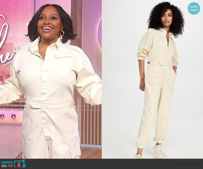 Oak & Acorn Rebelle Reserve Coveralls worn by Sherri Shepherd on Sherri