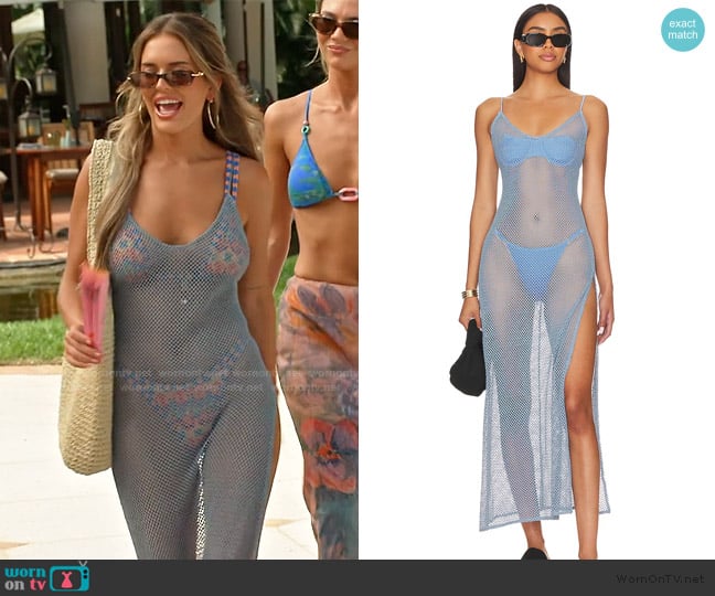 Peixoto Arya Dress worn by Salley Carson on Southern Charm