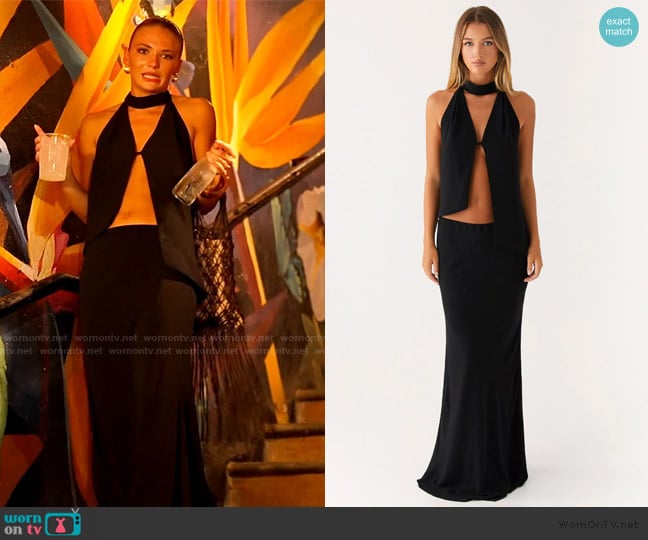 Peppermayo Canyon Halter Top worn by Charley Manley on Southern Charm