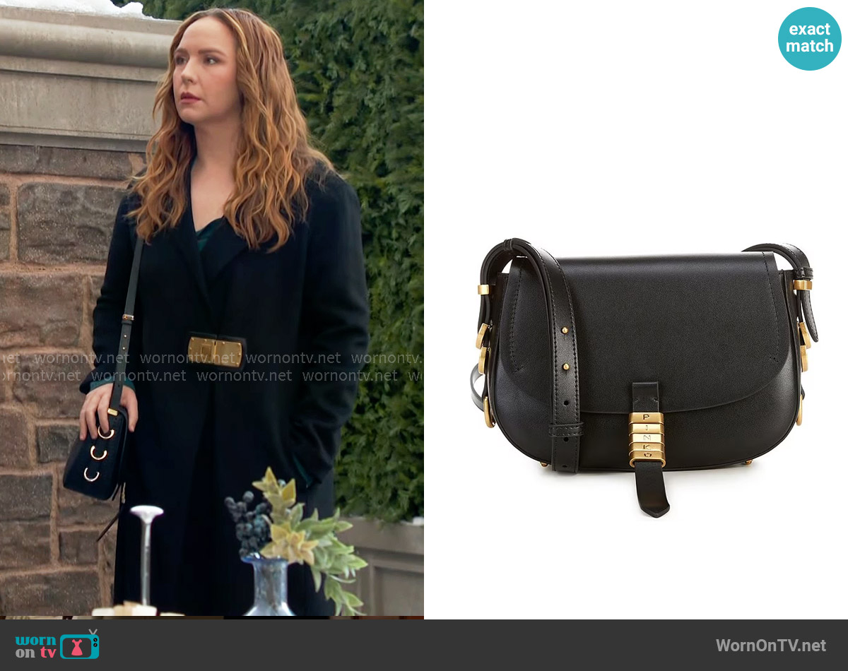 Pinko Vitello Bag worn by Mariah Copeland (Camryn Grimes) on The Young and the Restless