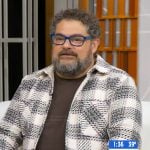 Bobby Moynihan’s white plaid shirt on Good Morning America