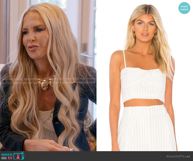 Rachel Zoe Belle Top worn by Rachel Zoe on The Real Housewives of Beverly Hills