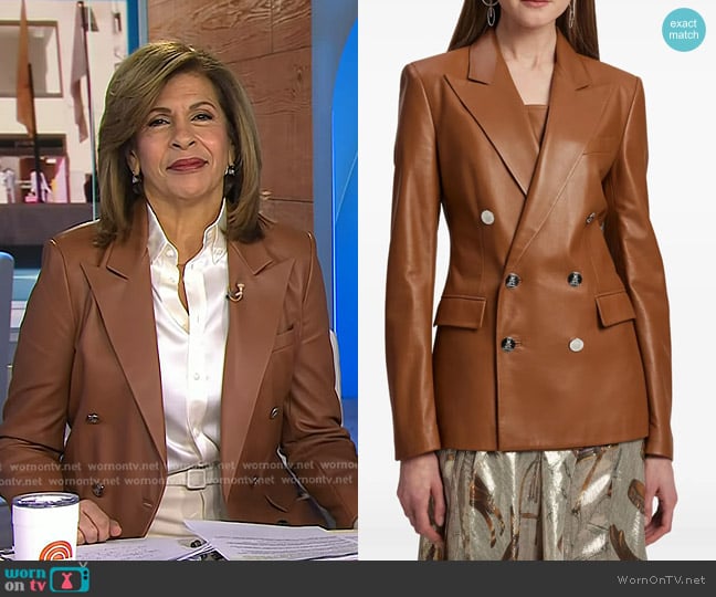 Ralph Lauren Collection Camden Blazer worn by Hoda Kotb on Today