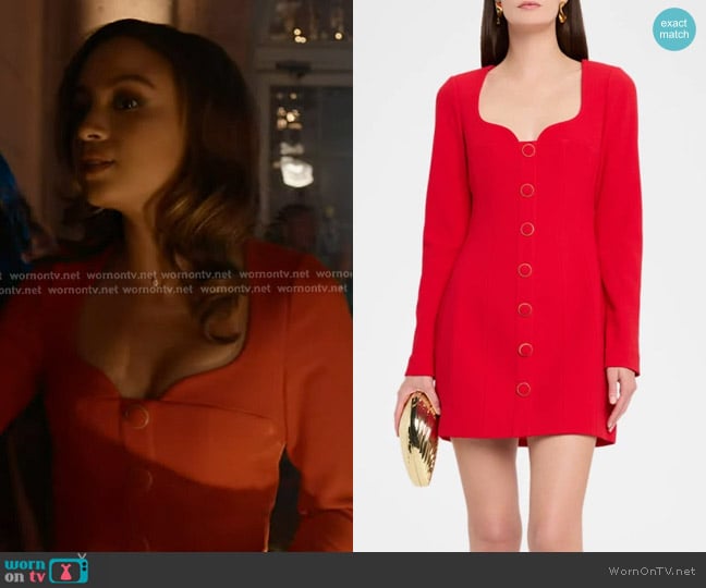 Rebecca Vallance Cameron Mini Dress worn by May Grant (Corinne Massiah) on 9-1-1