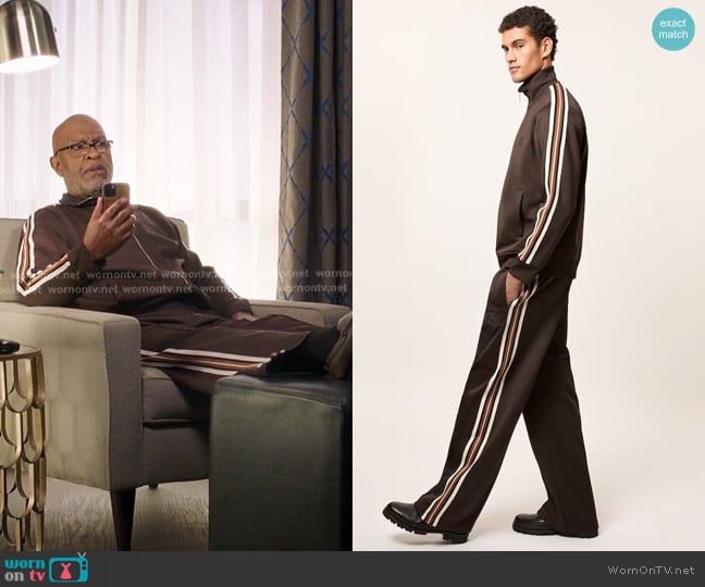 Reiss Malloy Top in Brown worn by Richard Webber (James Pickens Jr.) on Greys Anatomy