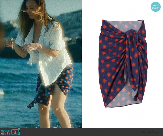 Robin Astro Blue Pareo worn by Alice Monroe (Kaley Cuoco) on Vanished