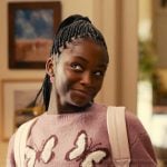 Rory’s pink butterfly sweater on The Burbs